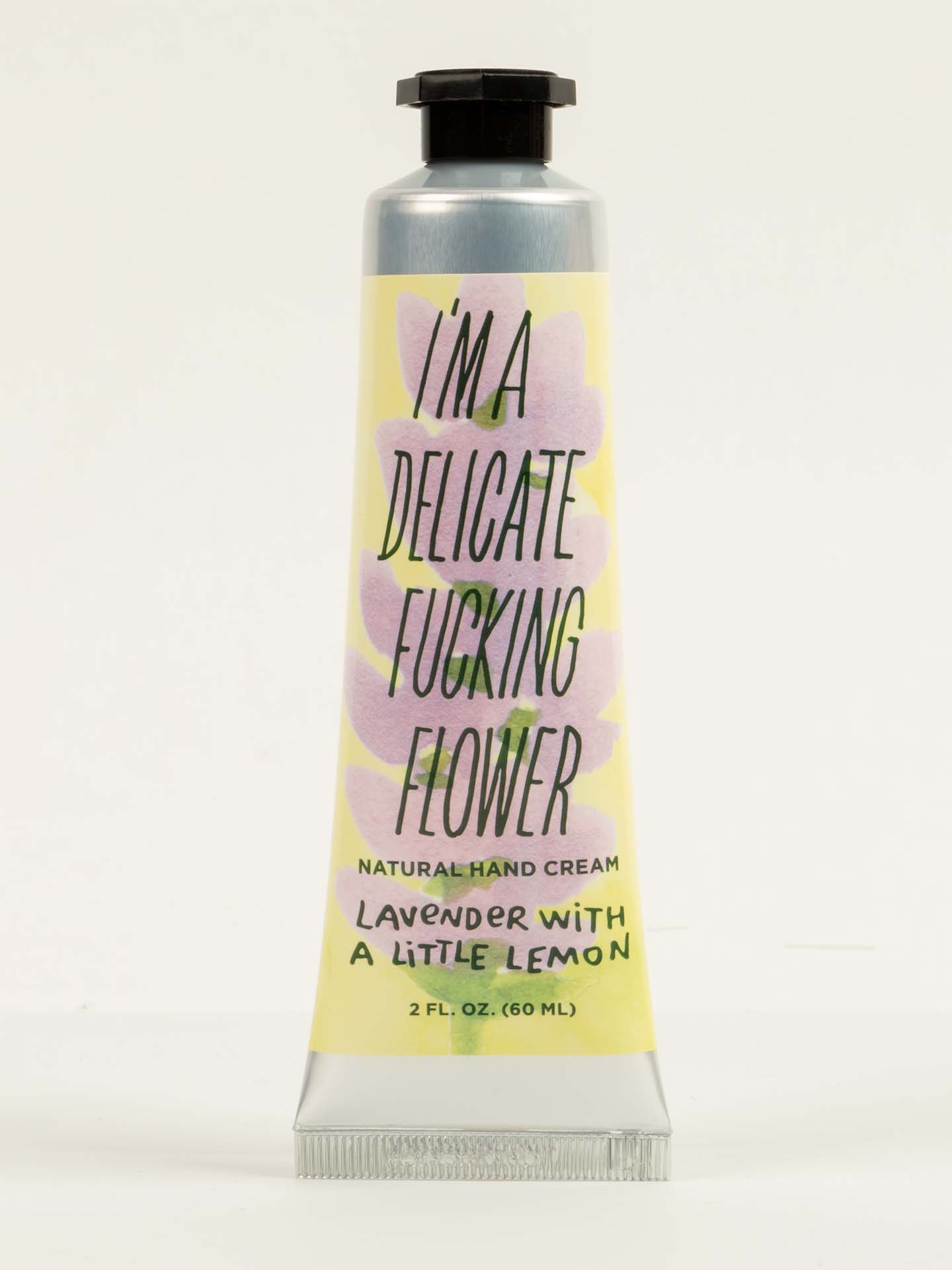 Blue Q Hand Cream – “Fucking Flower – Magnolia Hand Cream” (3 oz)