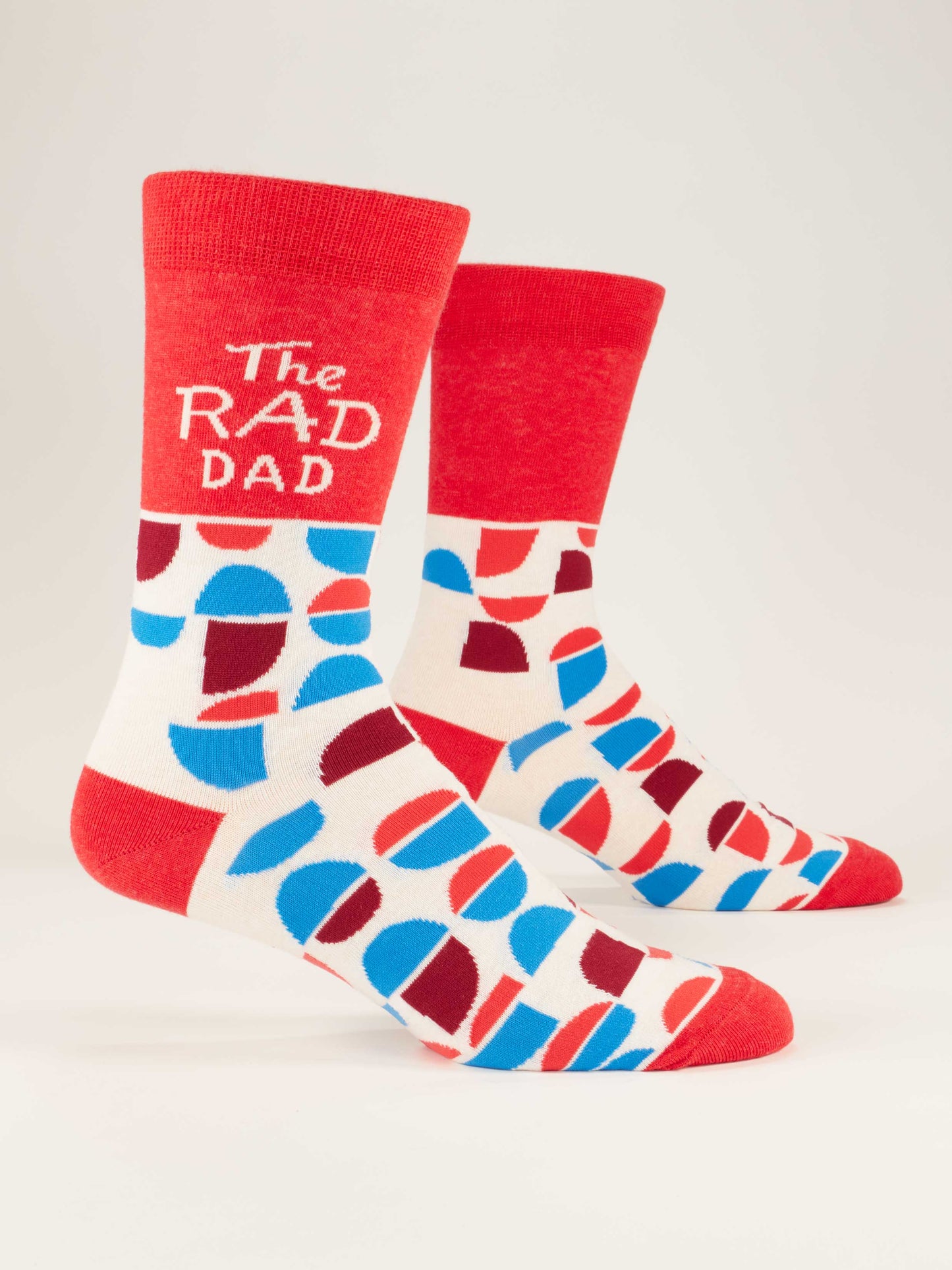 Blue Q Men’s Crew – “The Rad Dad Men's Socks”