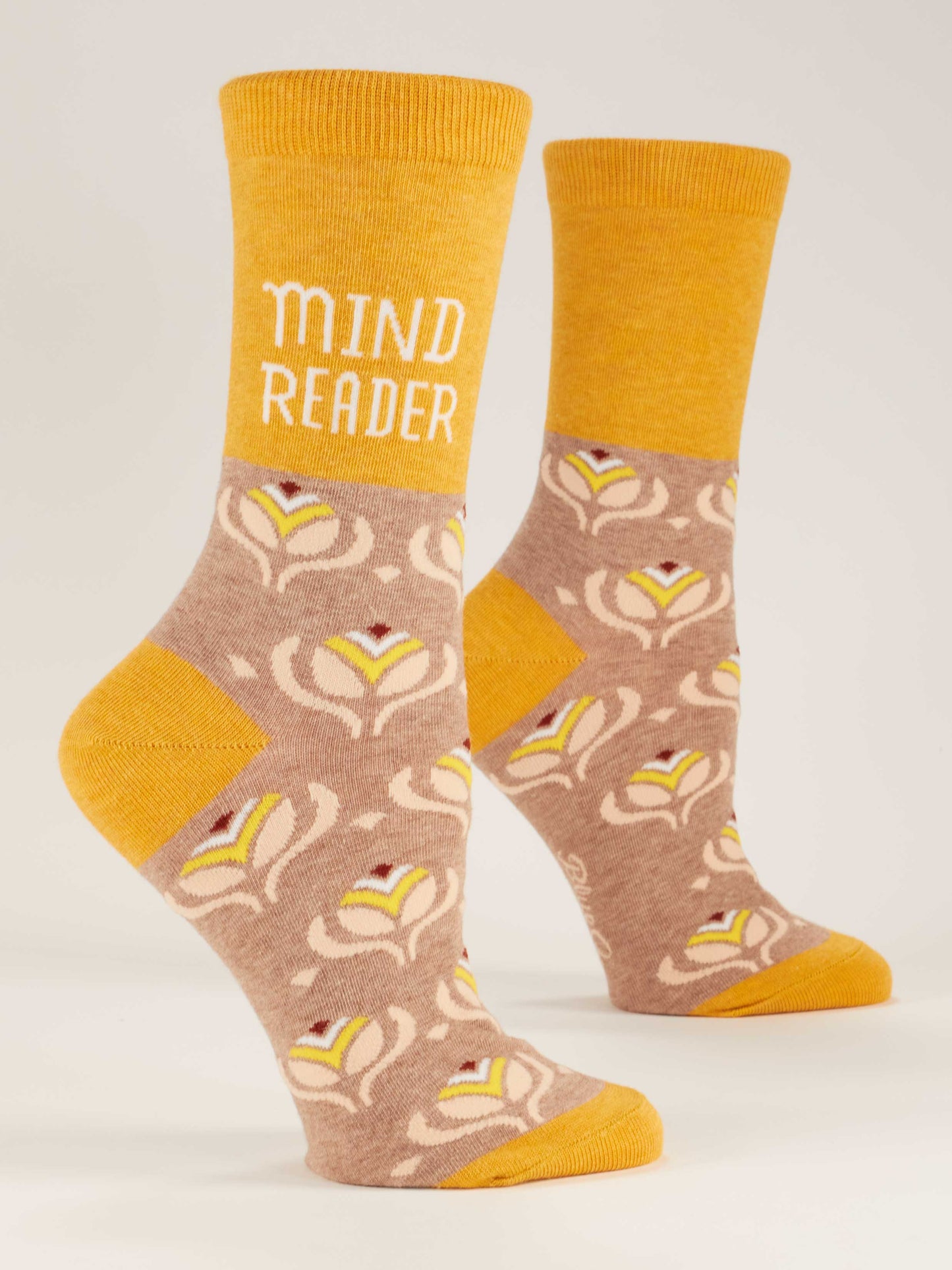 Blue Q Women’s Crew – “Mind Reader Crew Socks”