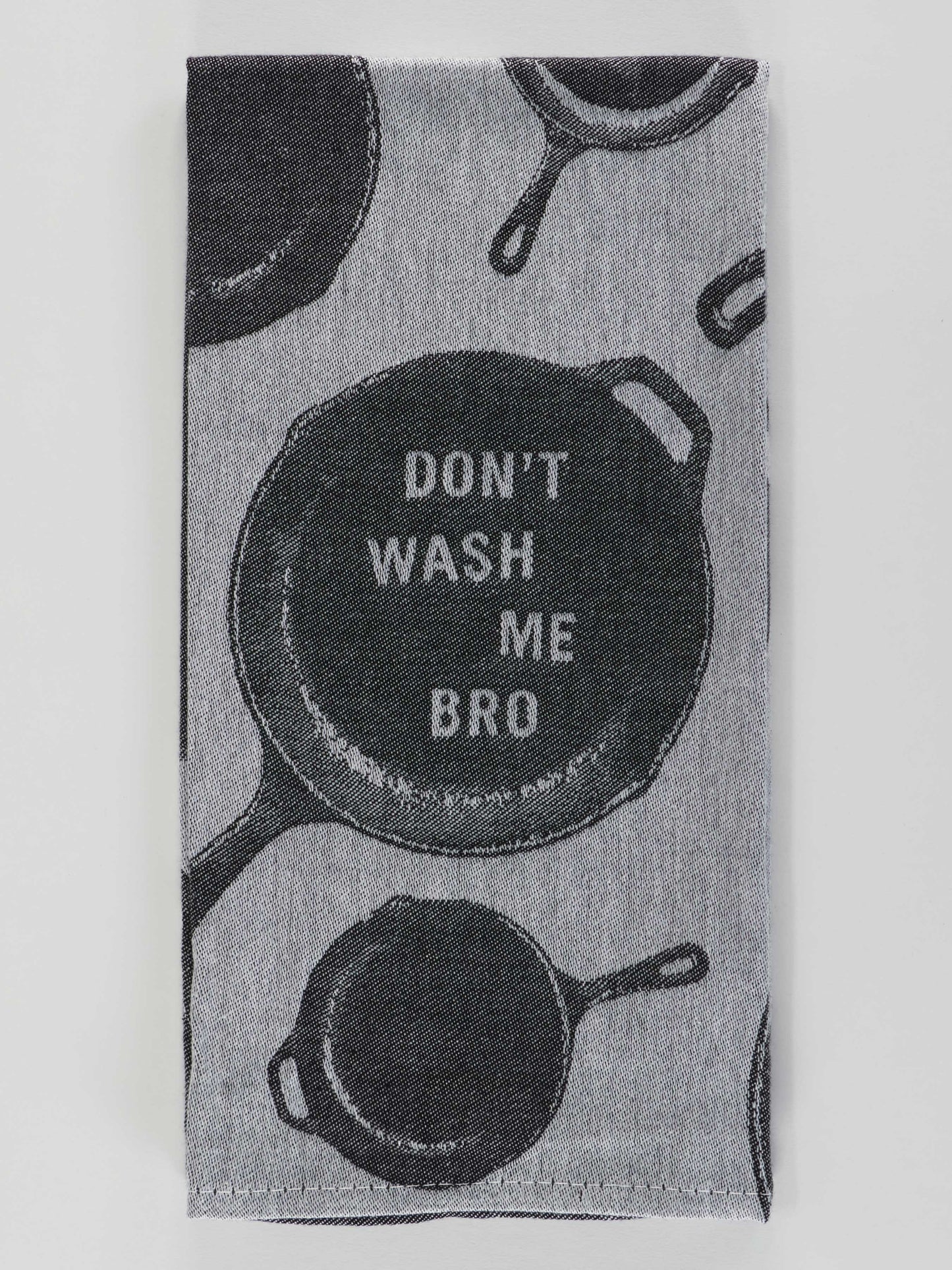Blue Q Dish Towel – “Don't Wash Me Bro Dish Towel”