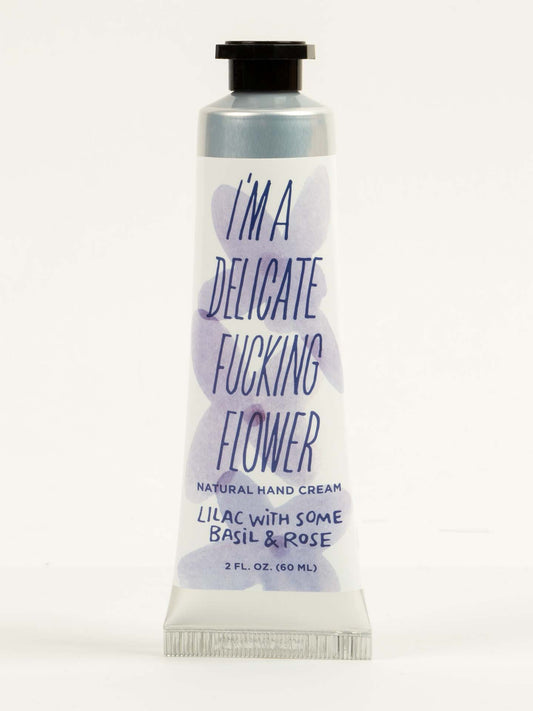 Blue Q Hand Cream – “Fucking Flower – Lilac Hand Cream” (3 oz)