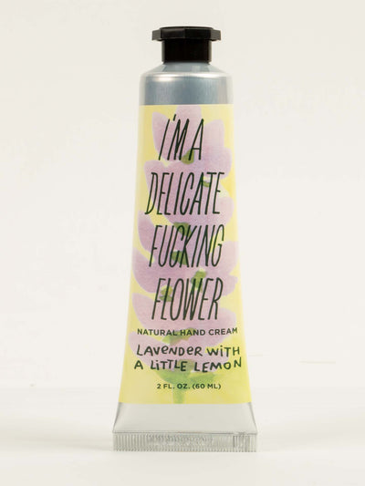 Blue Q Hand Cream – “Fucking Flower – Gardenia Hand Cream” (3 oz)