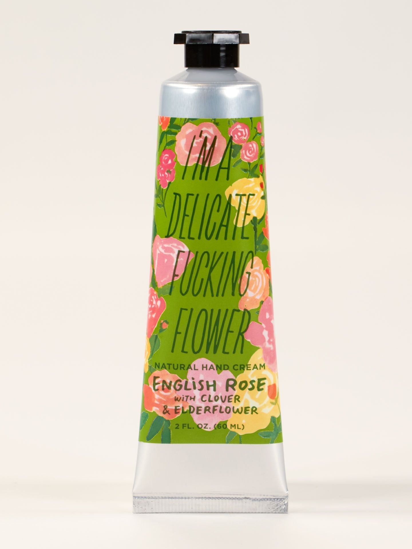 Blue Q Hand Cream – “Fucking Flower – Rose Hand Cream” (3 oz)