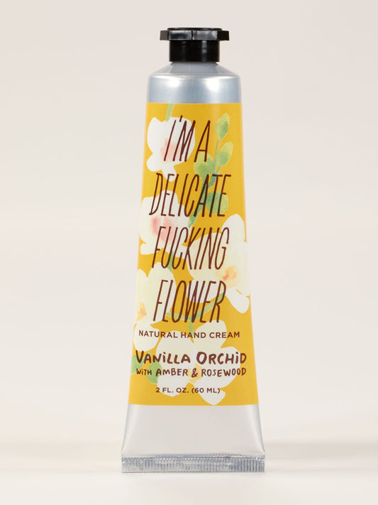 Blue Q Hand Cream – “Fucking Flower – Orchid Hand Cream” (3 oz)